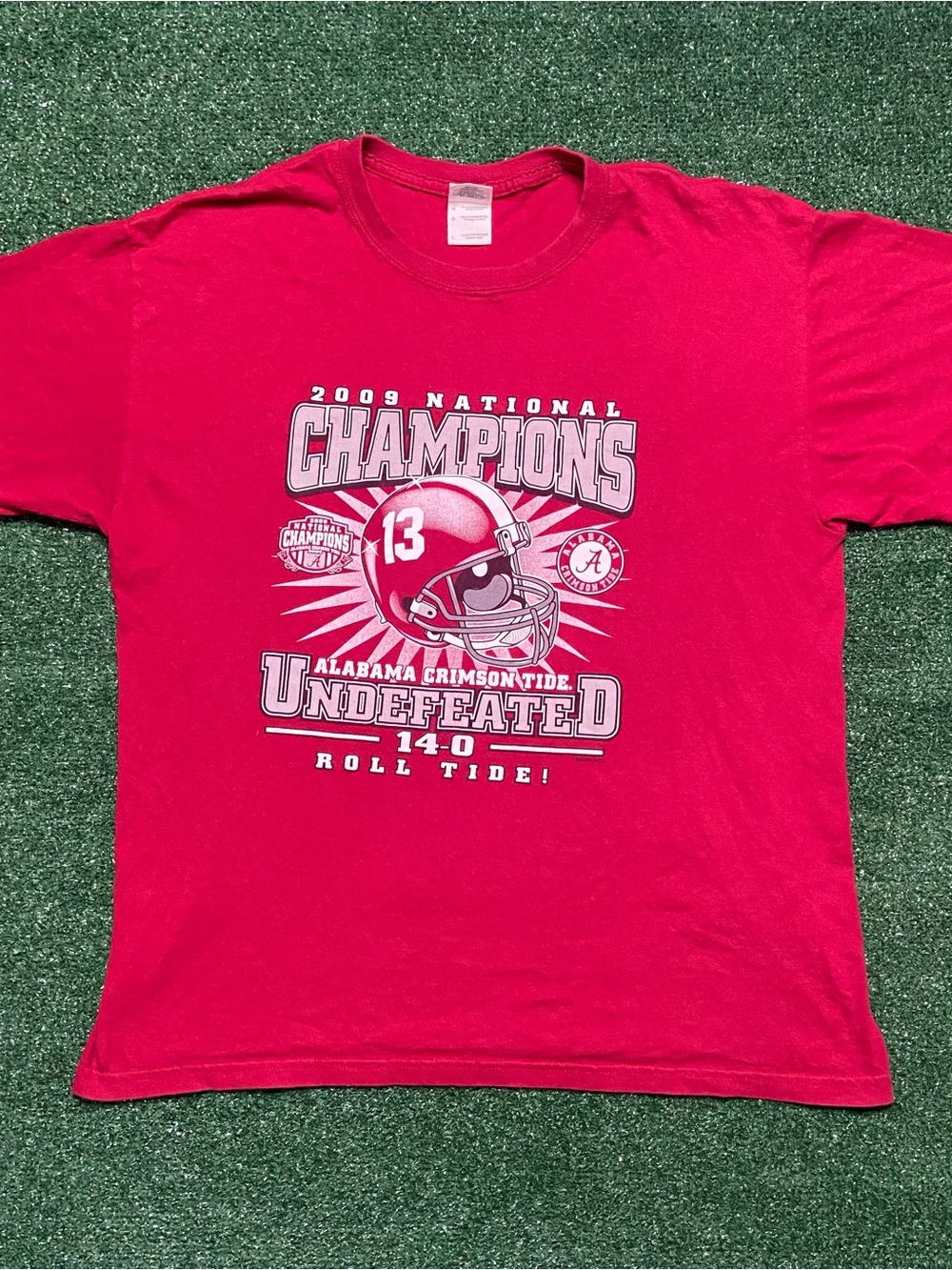 Gildan Crimson Red Alabama 2009 Champions Graphic Tee